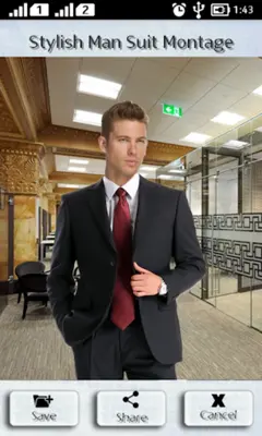 Stylish Man Suit Montage android App screenshot 1